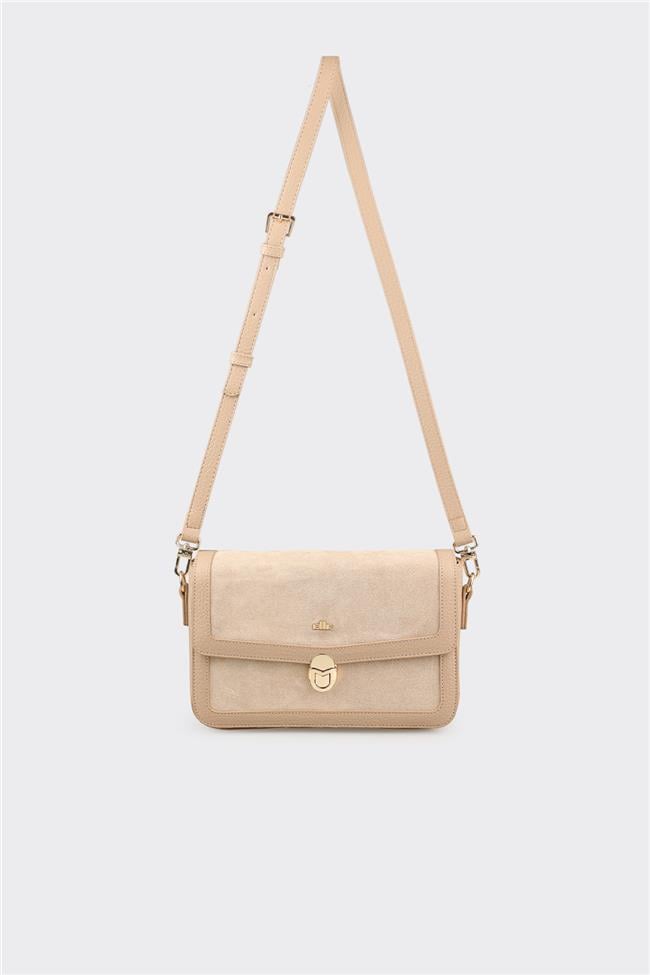 Bej Kadın Omuz Çantası