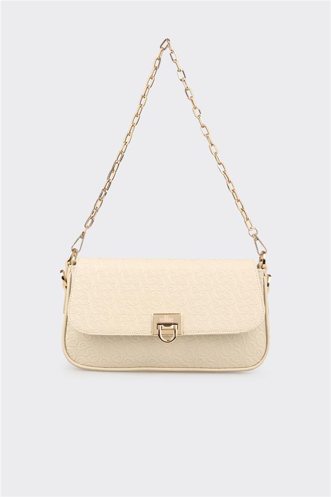 Bej Kadın Omuz Çantası