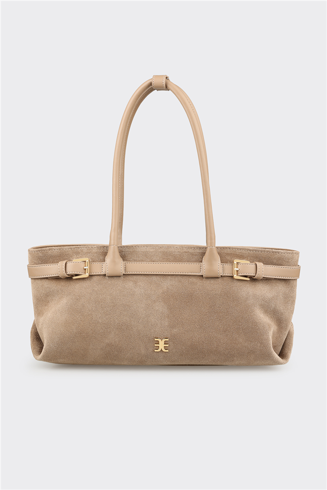 Bej Kadın Omuz Çantası