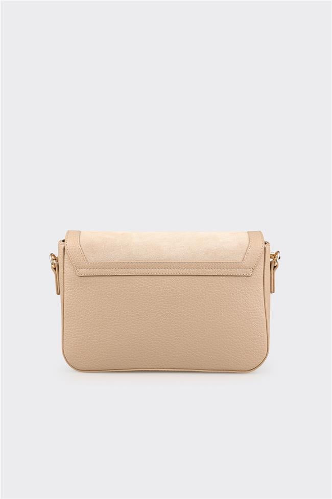 Bej Kadın Omuz Çantası