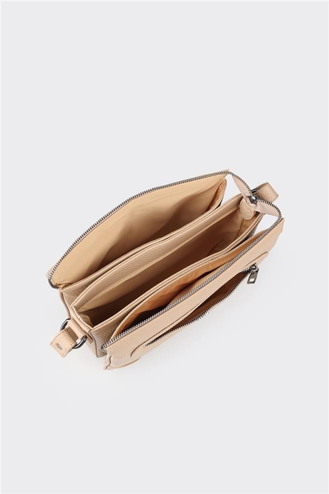 Bej Kadın Omuz Çantası