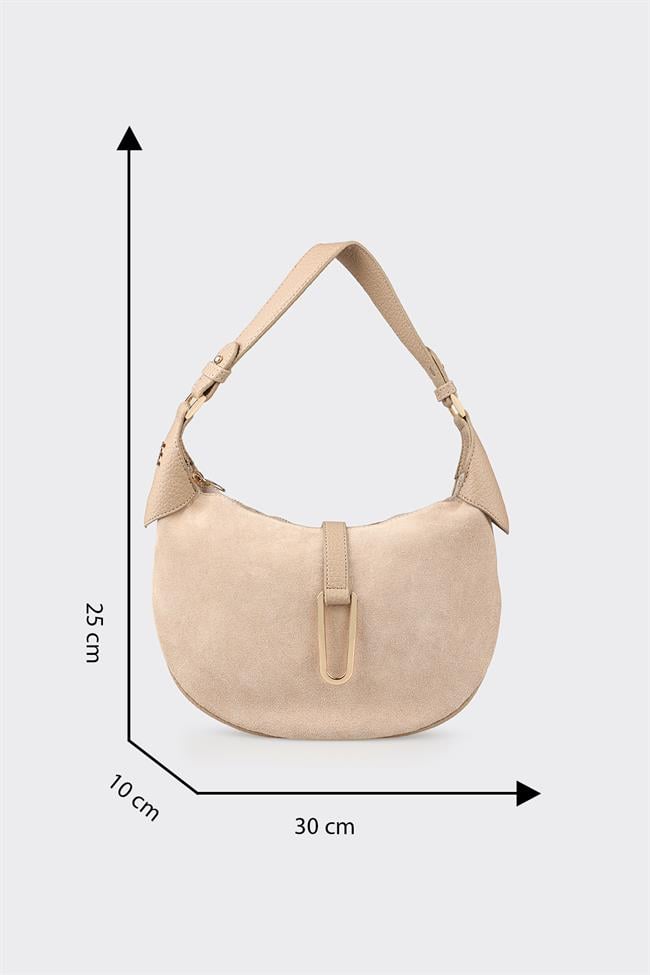 Bej Kadın Omuz Çantası