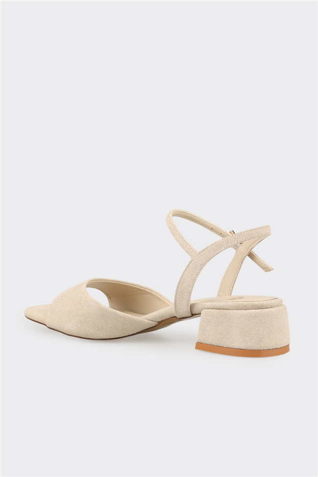 Bej Kadın Sandalet