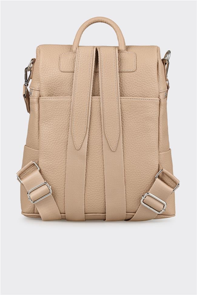 Bej Kadın Sırt Çantası