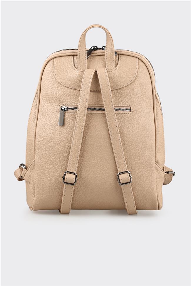 Bej Kadın Sırt Çantası