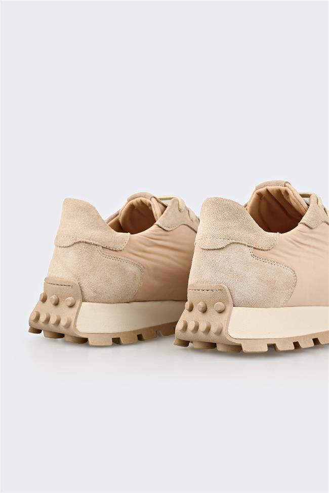 Bej Kadın Spor Ayakkabı