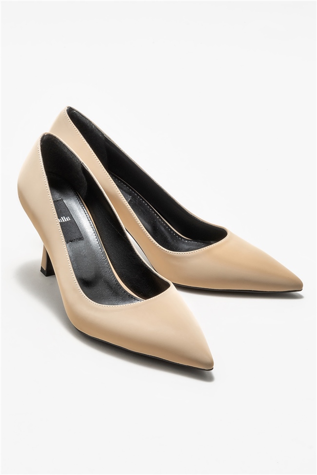 Bej Kadın Stiletto