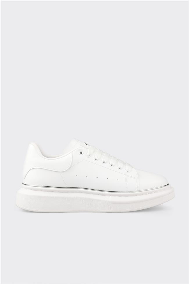 Beyaz Erkek Spor Ayakkabı