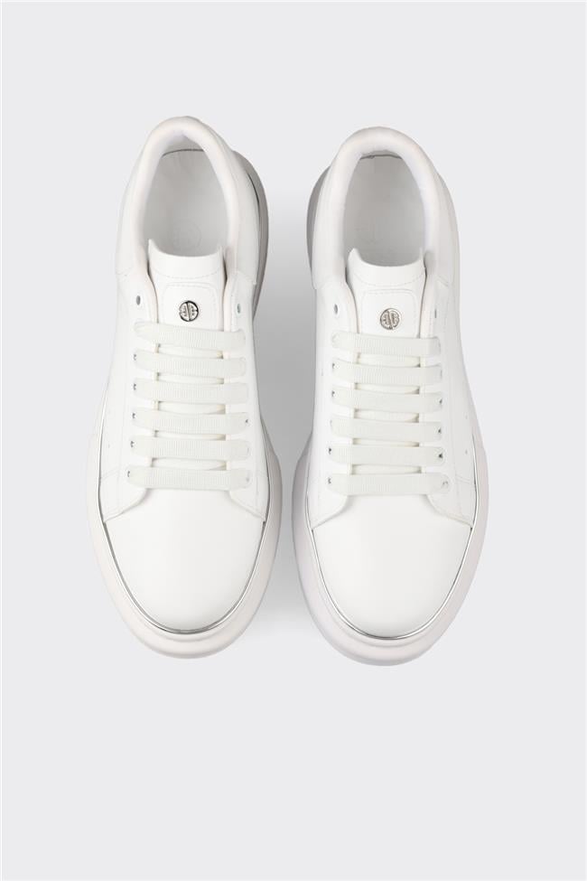 Beyaz Erkek Spor Ayakkabı