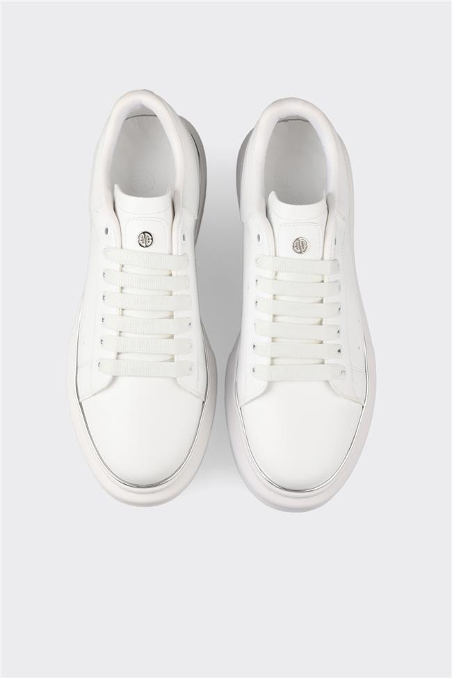 Beyaz Erkek Spor Ayakkabı