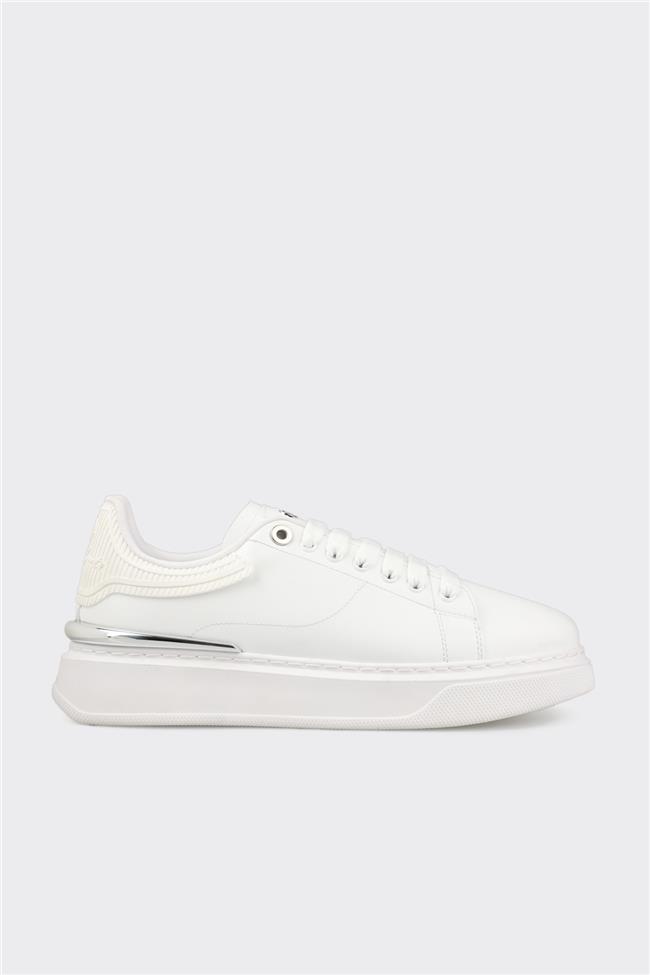 Beyaz Erkek Spor Ayakkabı