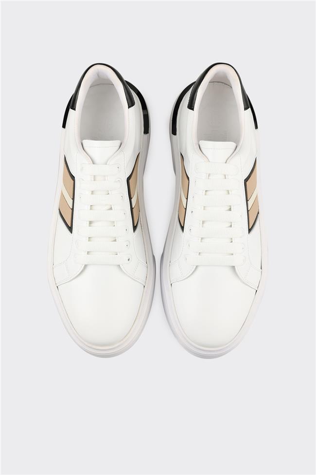 Beyaz Erkek Spor Ayakkabı