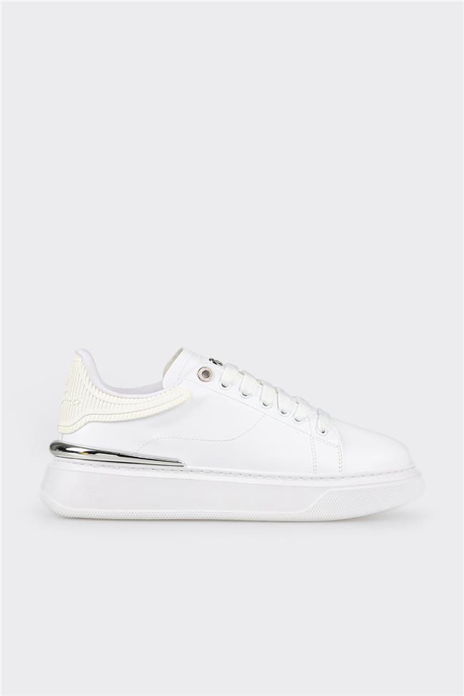 Beyaz Erkek Spor Ayakkabı