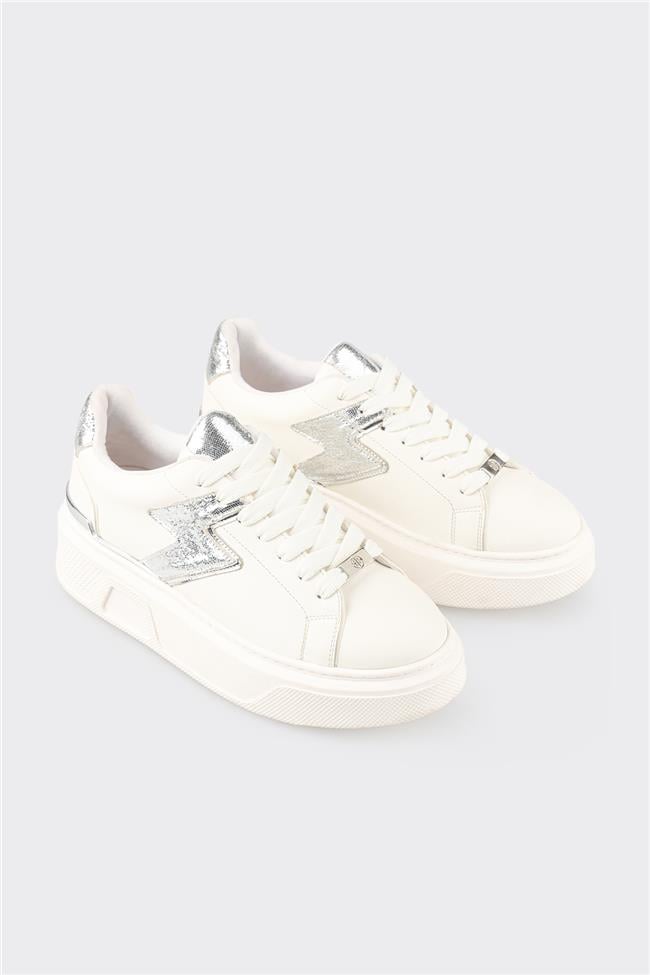 Beyaz Kadın Spor Ayakkabı