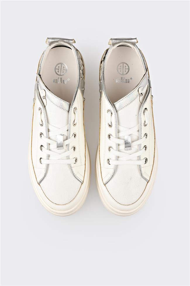 Beyaz Kadın Spor Ayakkabı