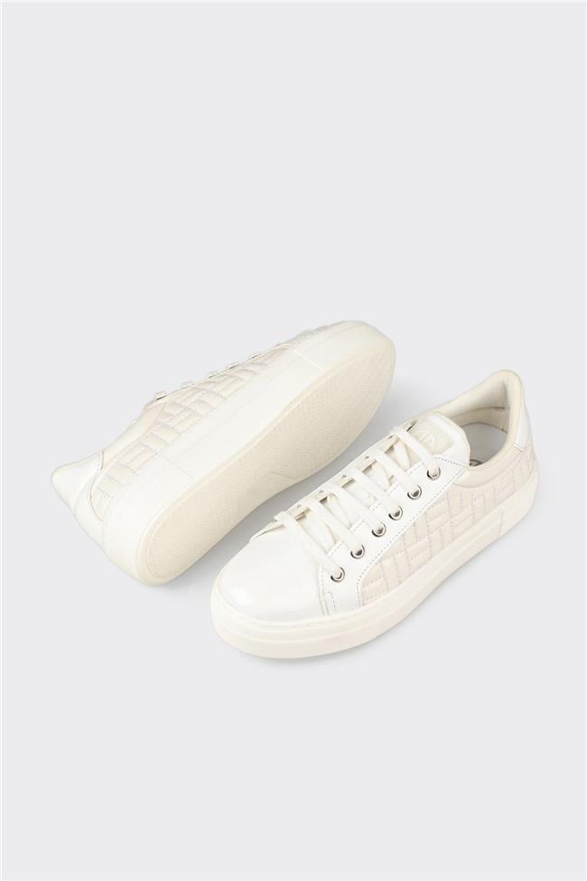 Beyaz Kadın Spor Ayakkabı