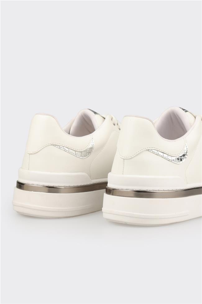 Beyaz Kadın Spor Ayakkabı