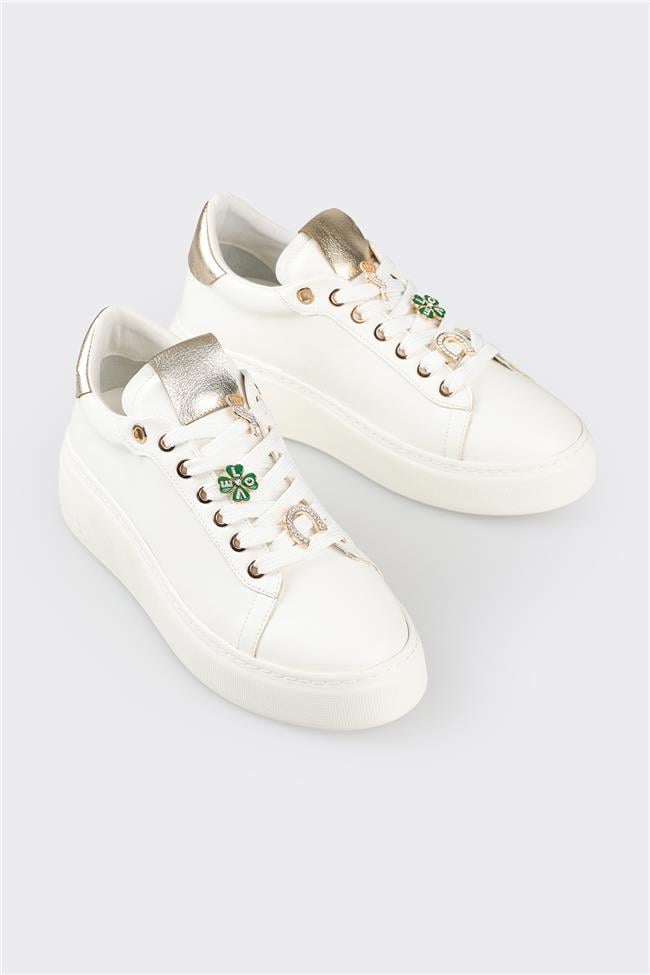 Beyaz Kadın Spor Ayakkabı