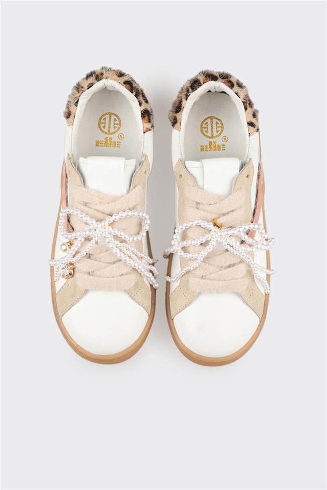 Beyaz Kadın Spor Ayakkabı