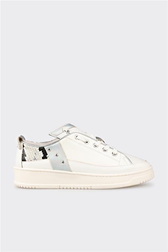 Beyaz Kadın Spor Ayakkabı