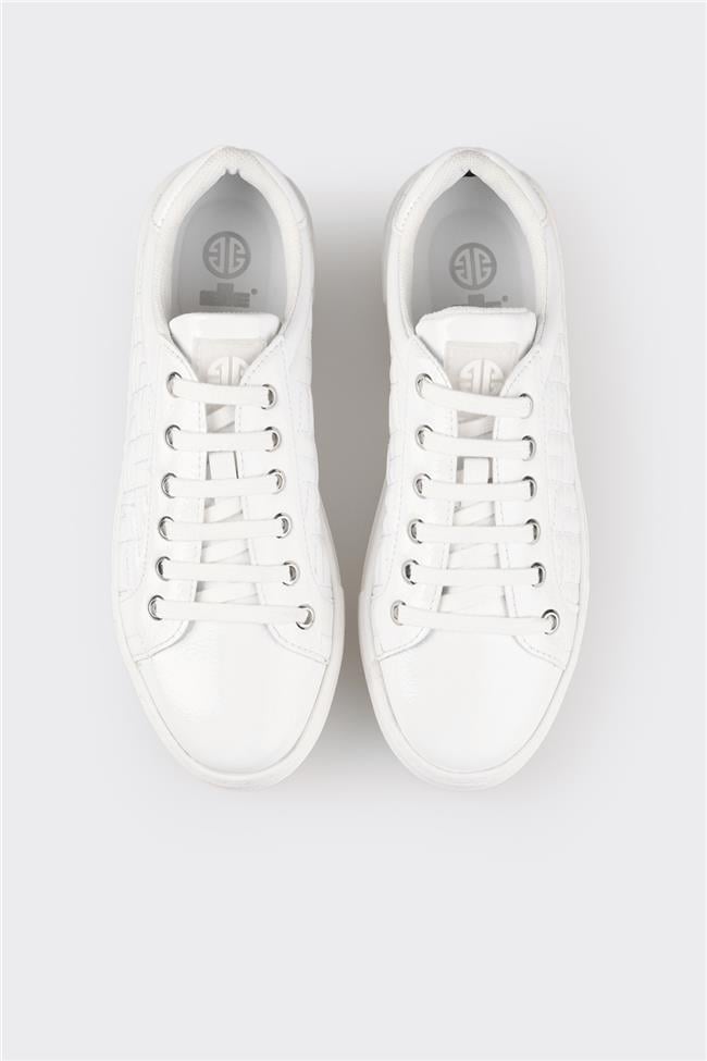 Beyaz Kadın Spor Ayakkabı