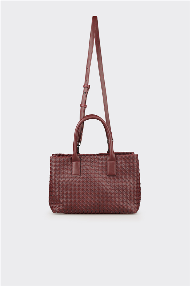 Bordo Kadın El Çantası