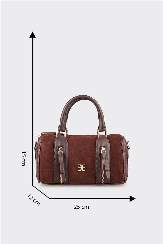 Bordo Kadın Küçük El Çantası