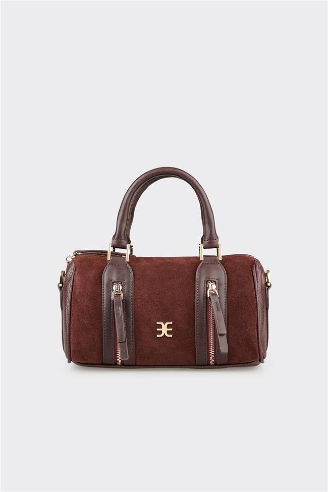 Bordo Kadın Küçük El Çantası