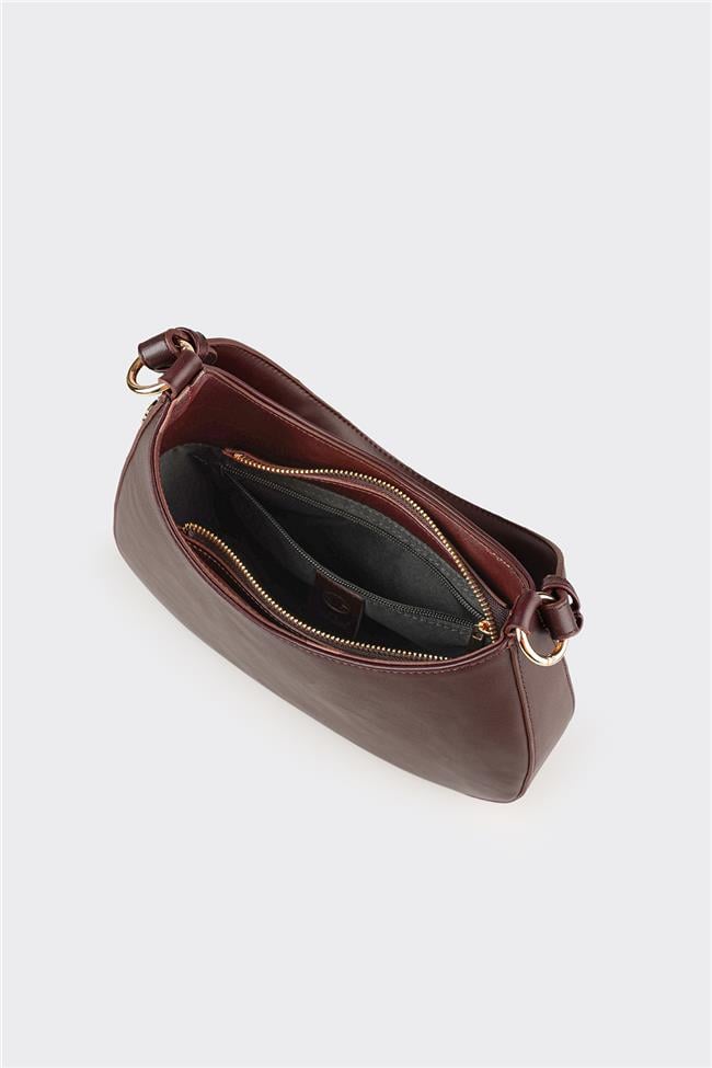 Bordo Kadın Omuz Çantası