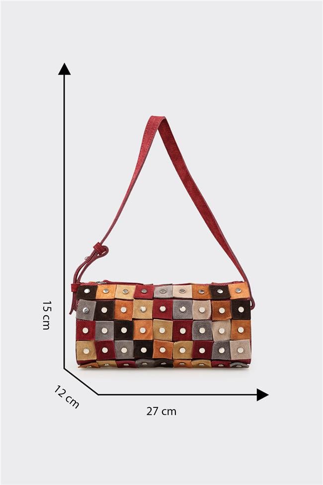 Bordo Kadın Omuz Çantası