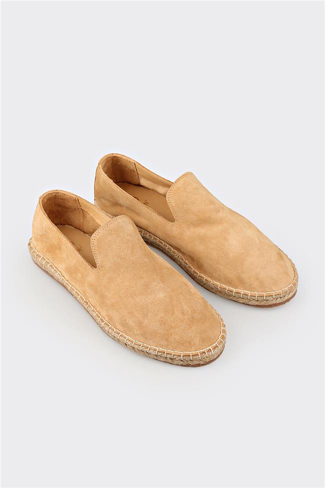 Camel Deri Erkek Günlük Ayakkabı