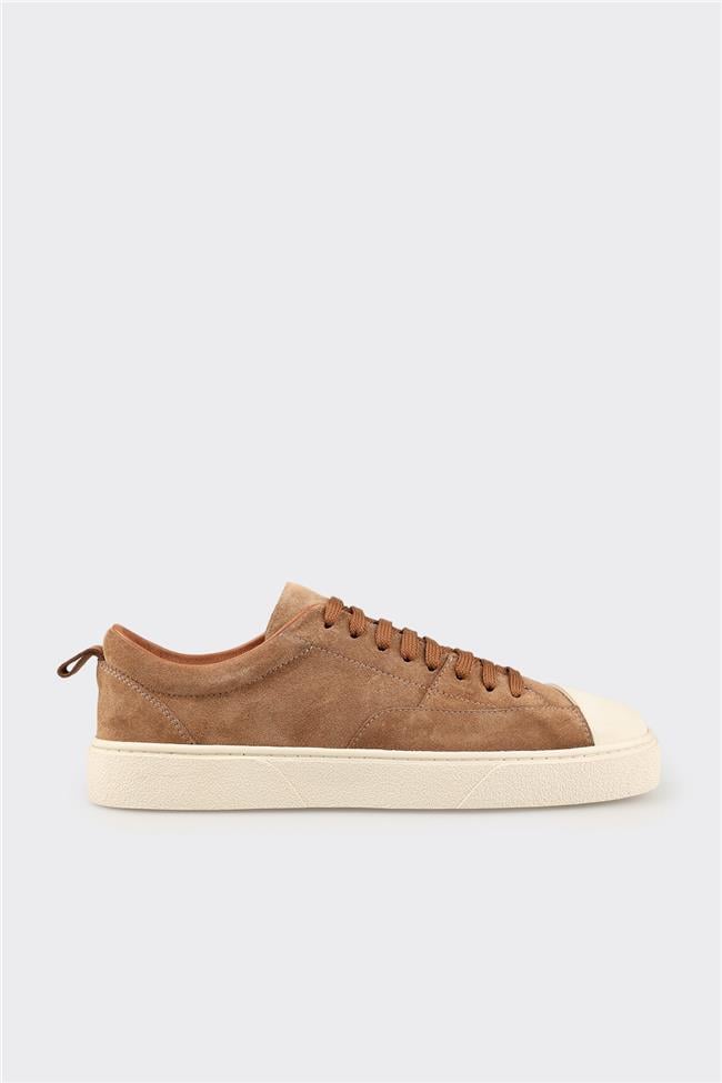 Camel Deri Erkek Günlük Ayakkabı