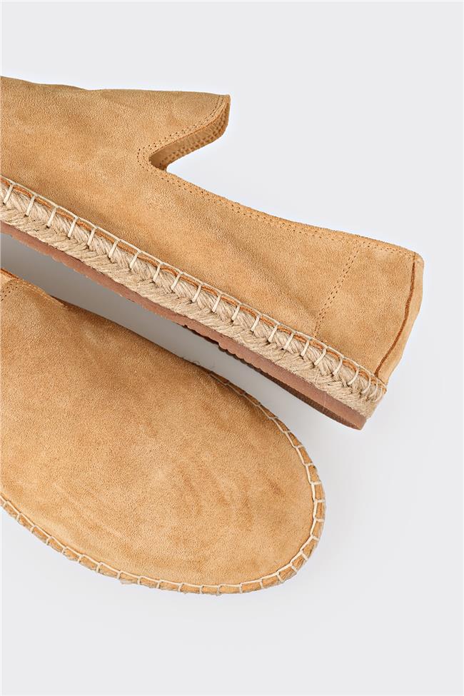 Camel Deri Erkek Günlük Ayakkabı