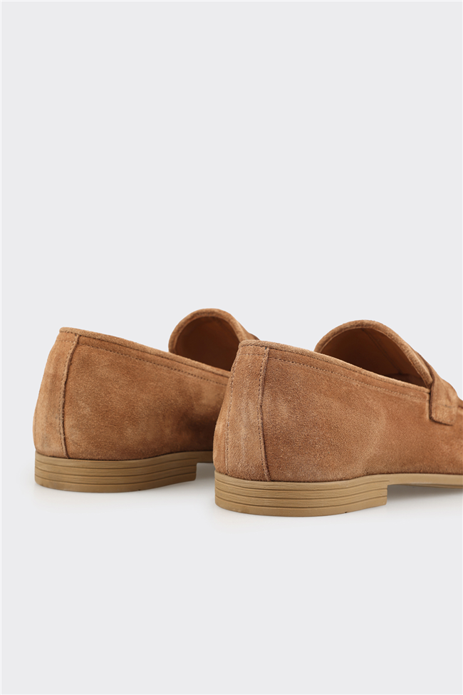 Camel Deri Erkek Günlük Ayakkabı