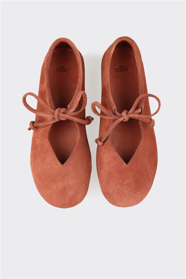 Camel Deri Kadın Günlük Ayakkabı