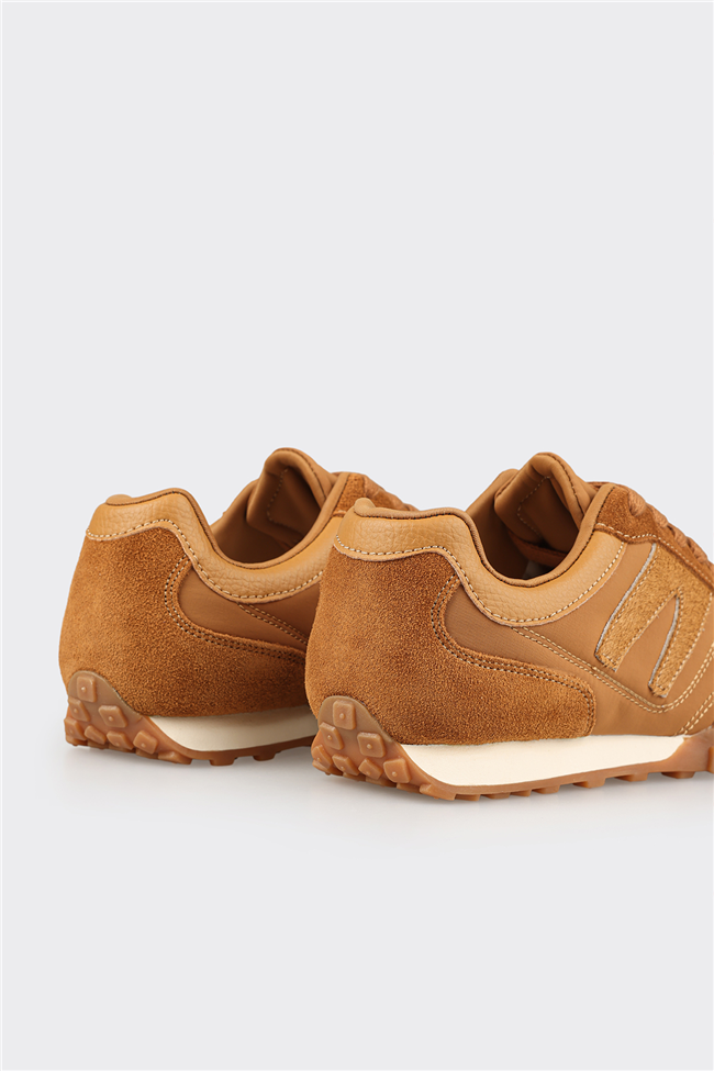 Camel Deri Kadın Spor Ayakkabı