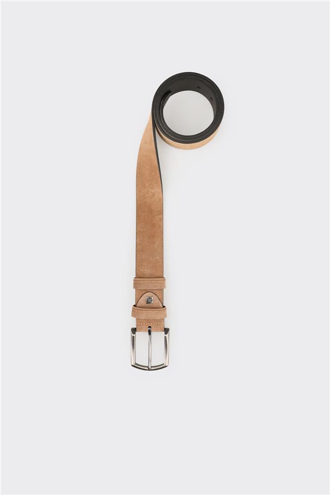 Camel Deri Erkek Kemer