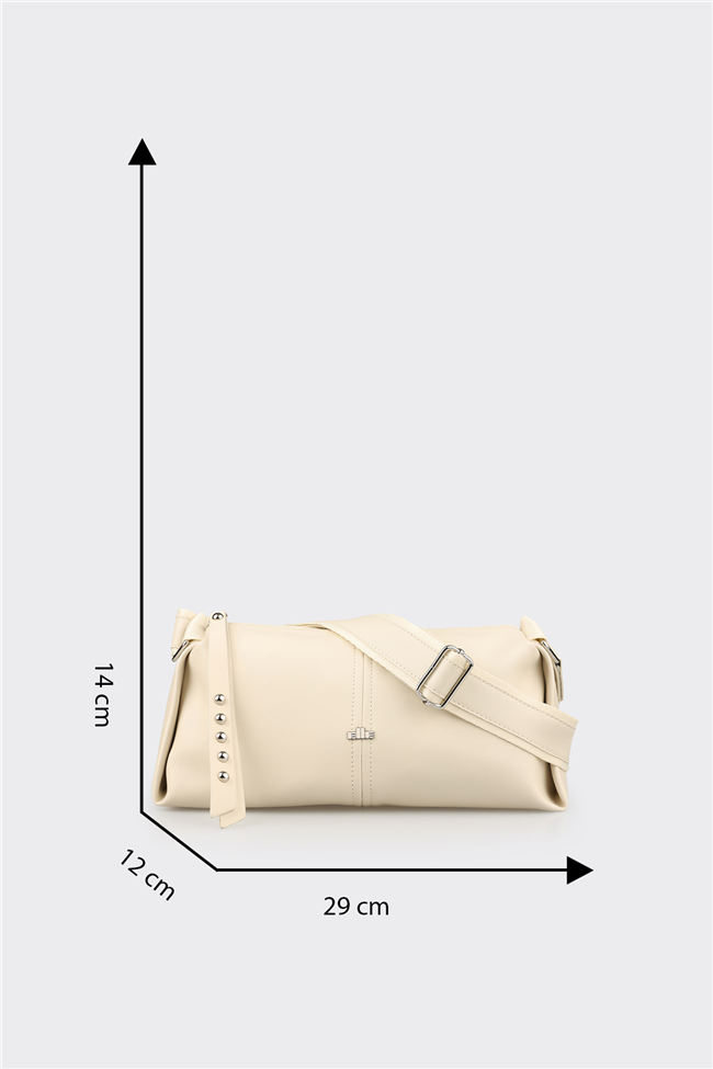 Ekru Kadın Çapraz Çanta