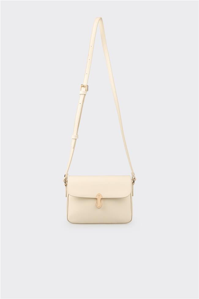 Ekru Kadın Çapraz Çanta