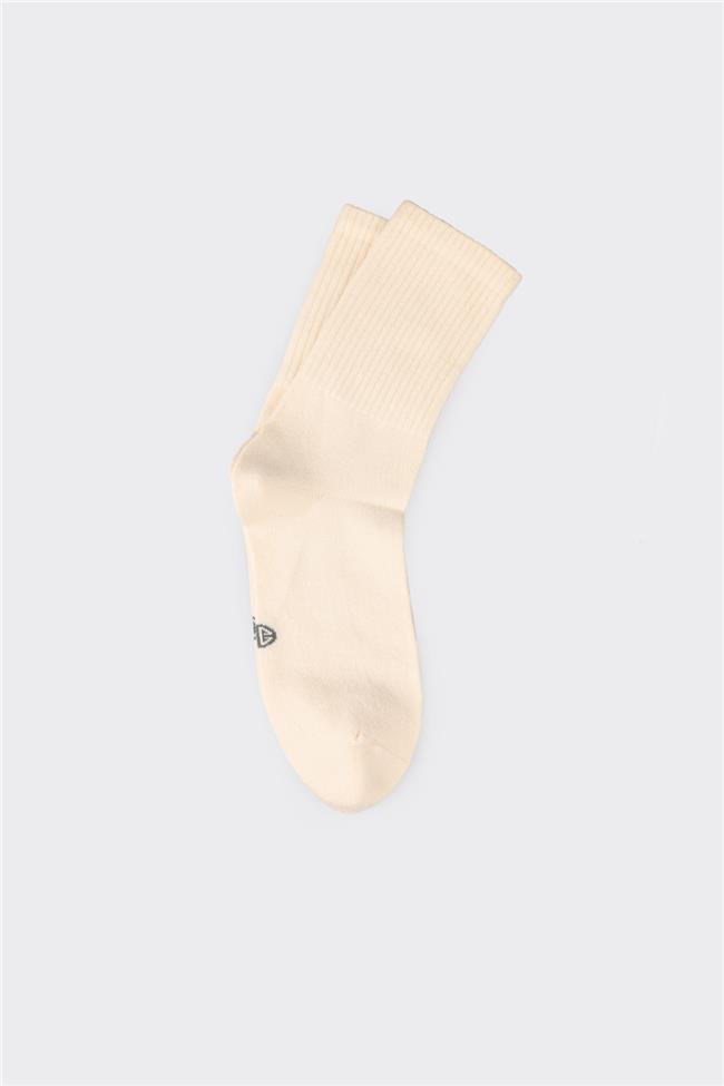 Ekru Kadın Çorap