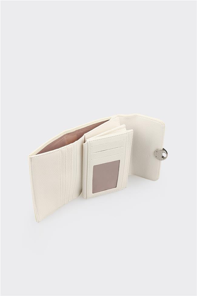 Ekru Kadın Cüzdan