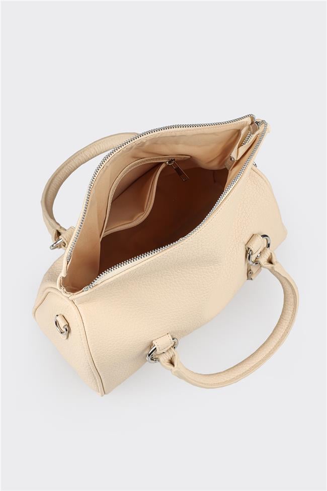 Ekru Kadın El Çantası