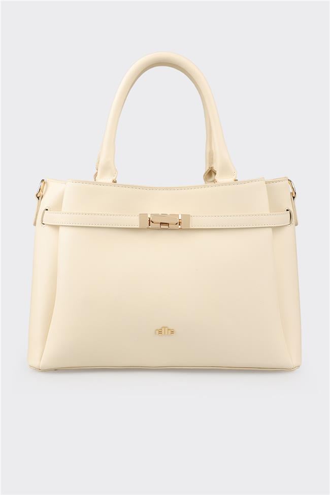 Ekru Kadın El Çantası