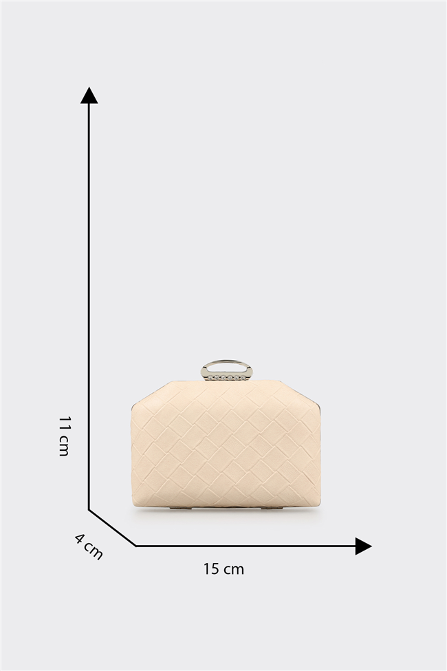 Ekru Kadın El Çantası