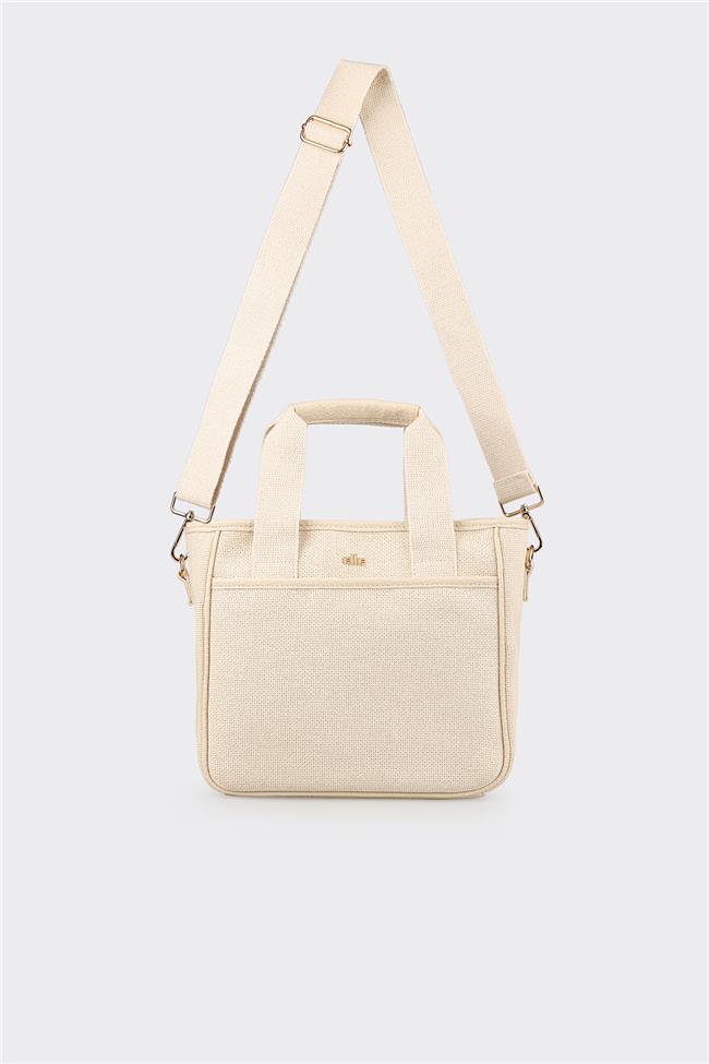 Ekru Kadın El Çantası