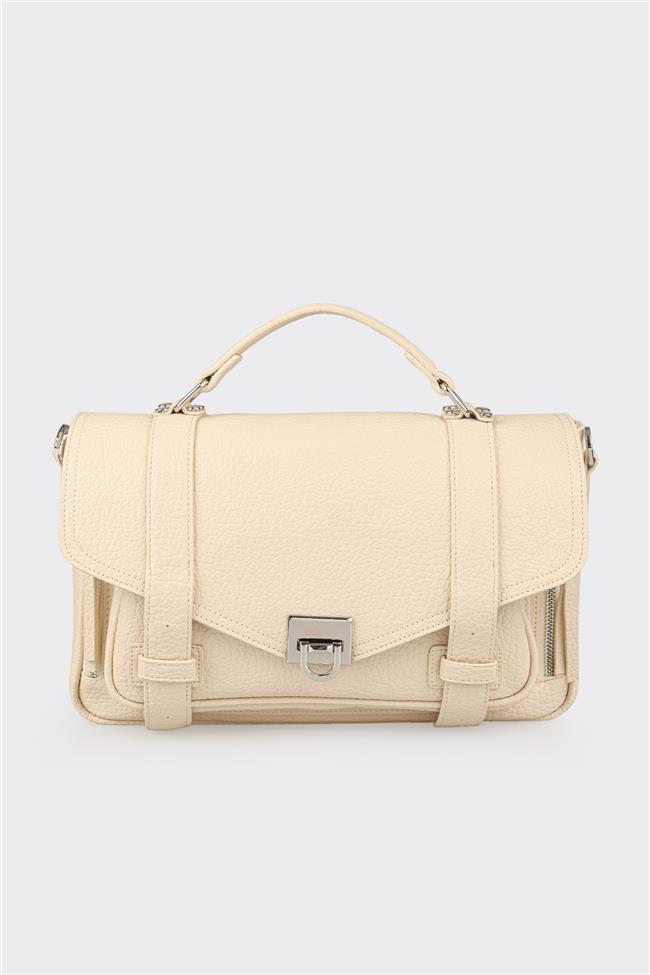 Ekru Kadın El Çantası