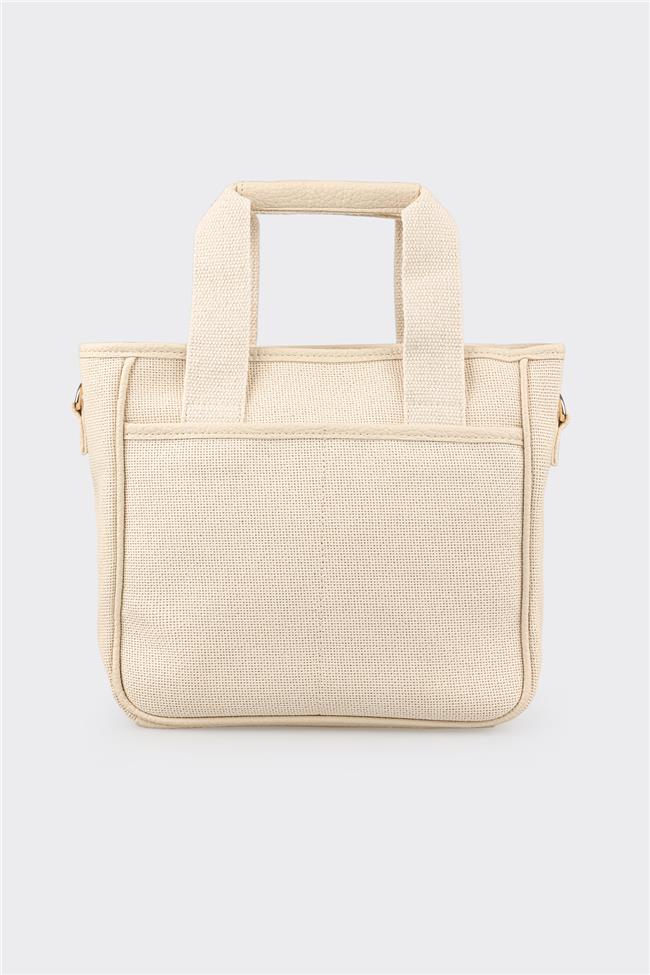 Ekru Kadın El Çantası