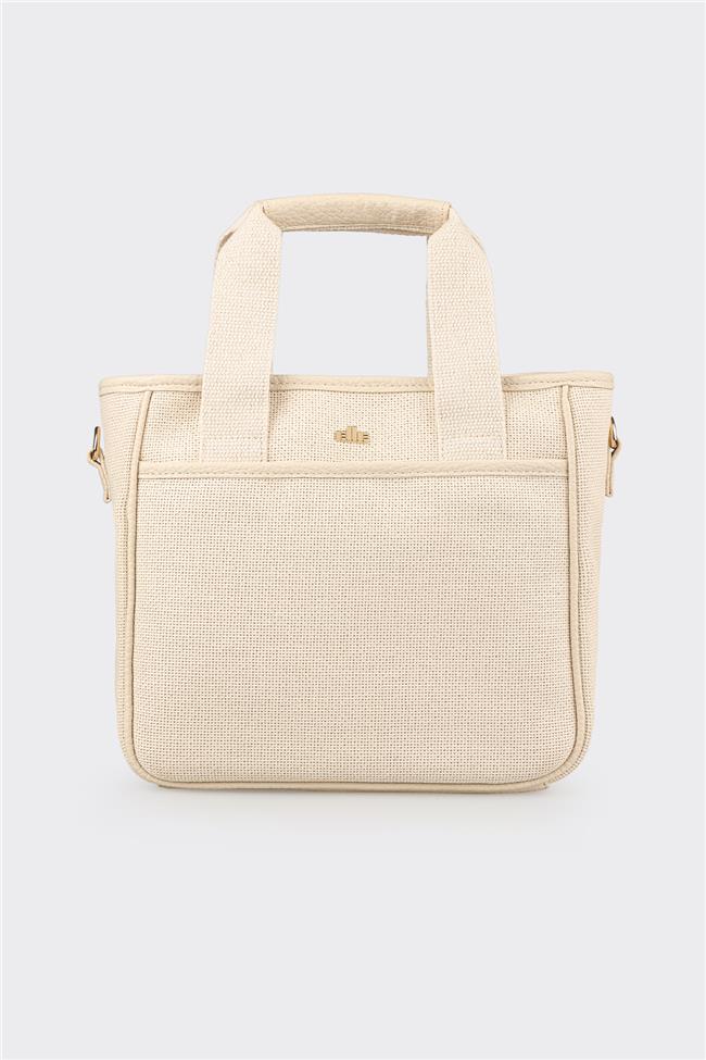 Ekru Kadın El Çantası