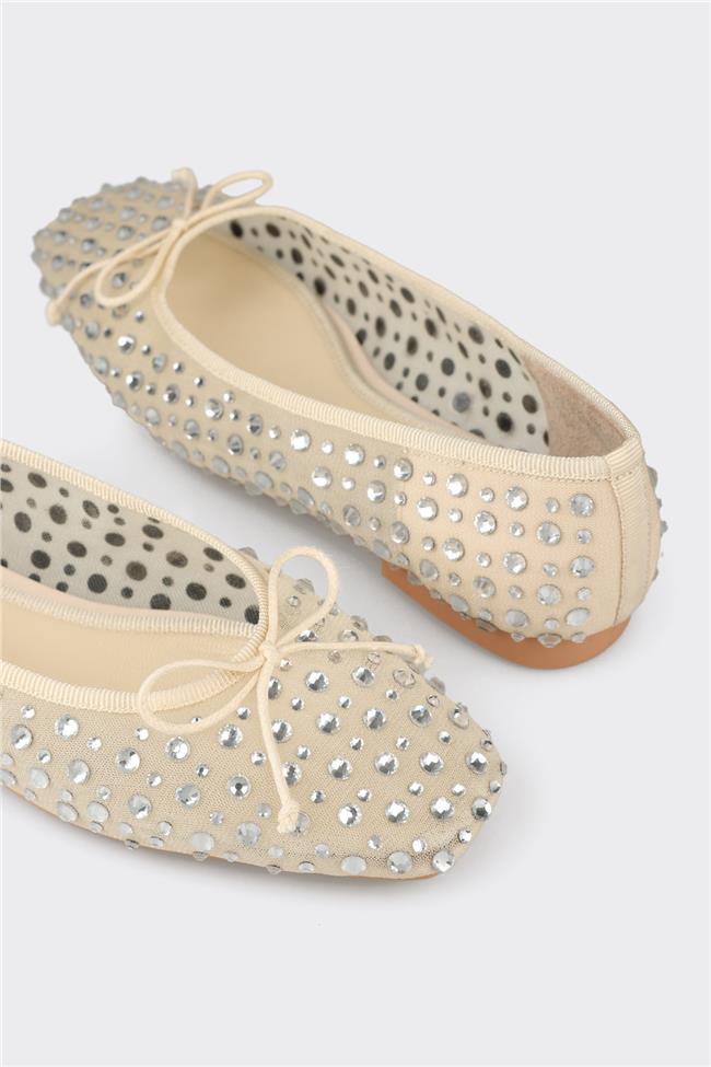 Ekru Kadın Günlük Ayakkabı