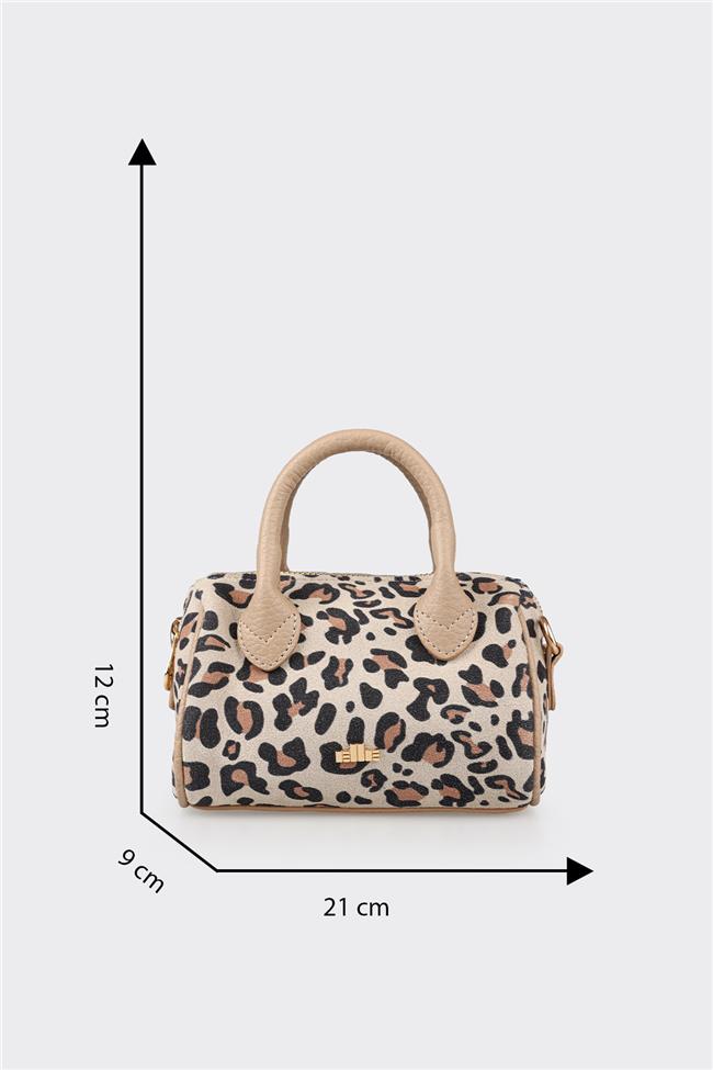 Ekru Kadın Küçük El Çantası